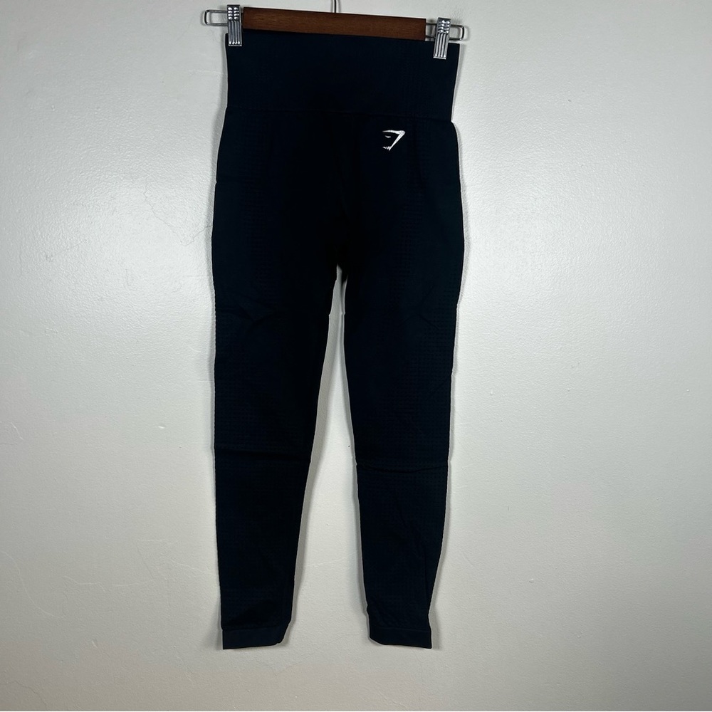 Gymshark Seamless Workout Leggings Black High Waist Athletic Gym Fitness Women S